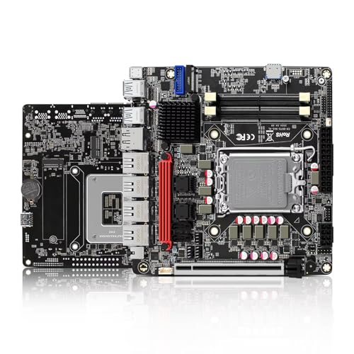 AIOPCWA LGA1700 NAS }U[{[h 6xCACe Q670 Mini ITX Motherboard 6 BayADDR5 32GB RAM 1TB SSDAi226 2.5GbE LAN×4AM.2 NVMe(PCIe4.0x4)×