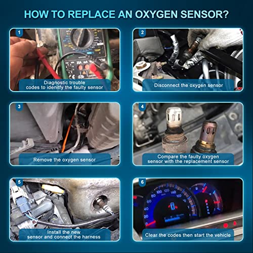 Sensor de Oxígeno Reemplazo 2PCS para Dodge y Jeep miniatura 5
