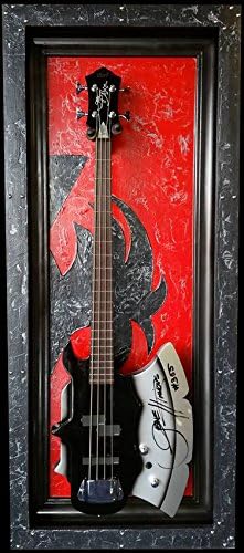 GFrames "The Demon" Guitar Display Case- 56” Deluxe Bass Frame w LED