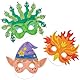Baker Ross FN079 Fabelwesen-Masken zum Ausmalen - 10er-Pack, Faschingskostüme, Kunst und Kunsthandwerk