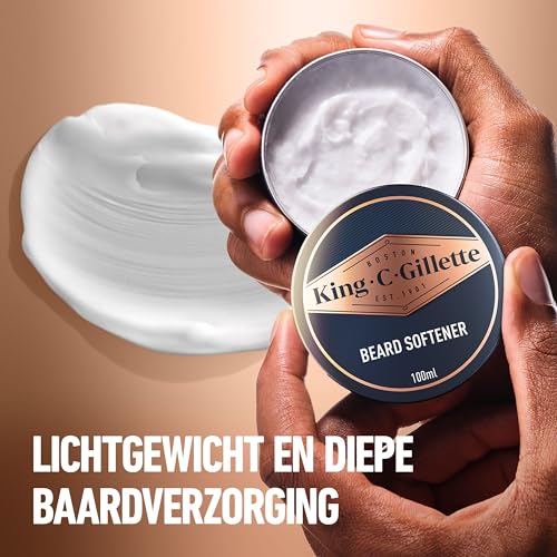 King C. Gillette Soin Barbe Homme, Baume Revitalisant, 100 ml – vue 3