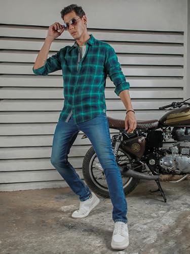 Image of HIGH STAR Men's Mid Rise Regular Jeans