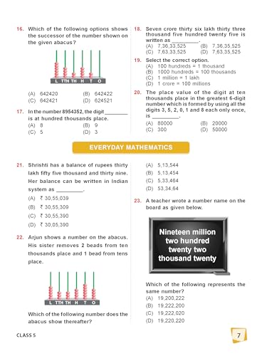 Image of MTG International Mathematics Olympiad (IMO) Workbook Class 5 - Chapter-wise MCQs with Achievers Section - SOF Olympiad Books For 2026-27 Exam