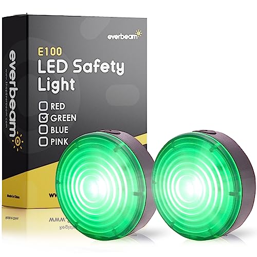 Everbeam E100 LED Safety Lights for Walking at Night - Waterproof Bike LED Light...