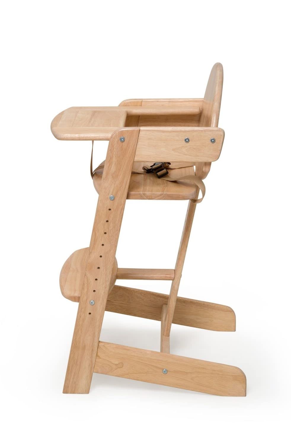 Chaise Haute Bébé Filou Up En Bois - Chaise Haute Bébé Évolutive, Chaise Enfant, Chaise Évolutive (Natural Wood)