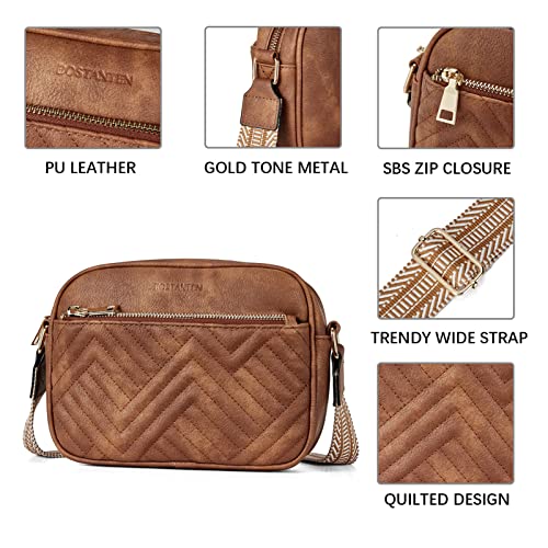 30% Off BOSTANTEN Vegan Leather Crossbody Bag for Women
