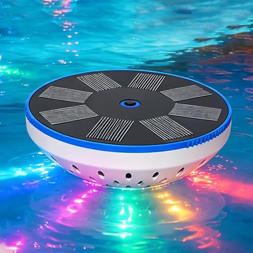 Luces solares flotantes de piscina de 10 modos impermeables 3