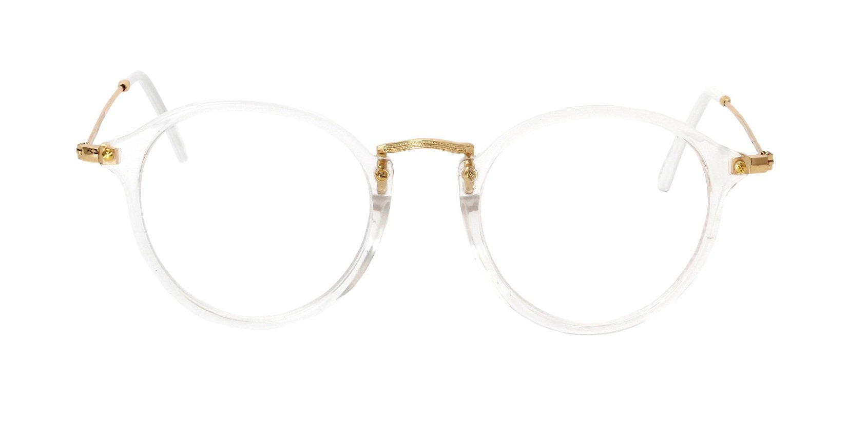 Caixia SJT-2447 Plastic Frame Wire Temples Round 50mm Eyegl Small Size