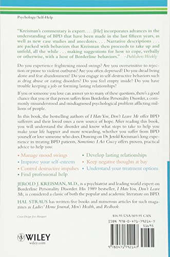 Image of Sometimes I Act Crazy: Living with Borderline Personality Disorder