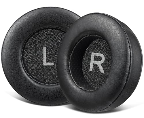SOULWIT Lambskin Earpads para AKG K52/K92/K240/K550 - Negro | para AKG Pro Audio K52/K72/K92/M220/K240/K241/K242/K271/K272/K340/K550/K550 MKII/K550 MKIII/K551/K553/K553 MKII/K553 Pro miniatura 1