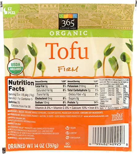 365 Everyday Value, Organic Tofu Firm, 14 oz