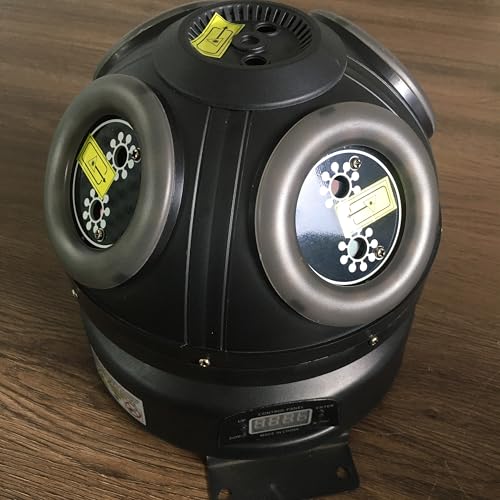 Bühnenlichter Magic Ball, DJ-Lichter, bewegliche Kopflichter mit RGB-Beam-Effekt, stufenlose Rotation mit DMX-Steuerung und aktiviertem Ton für Hochzeits-DJ-Partys, Live-House