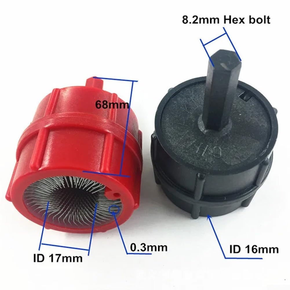 Pulitore per tubi in rame per trapano elettrico, 11 mm, 12 mm, 16 mm, 17 mm, spazzola per la pulizia del tubo, per pulire tubi in rame, bronzo, ottone