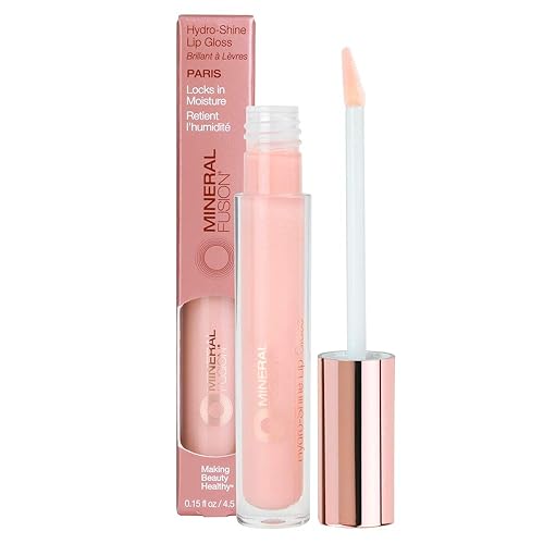 Mineral Fusion Hydro-Shine Lip Gloss, París, 0.15 onzas