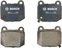 BOSCH BP961 QuietCast Premium Semi-Metallic Disc Brake Pad Set - Compatible with Select Infiniti G35; Mitsubishi Lancer; Nissan 350Z; Subaru BRZ, Impreza, WRX STI; REAR