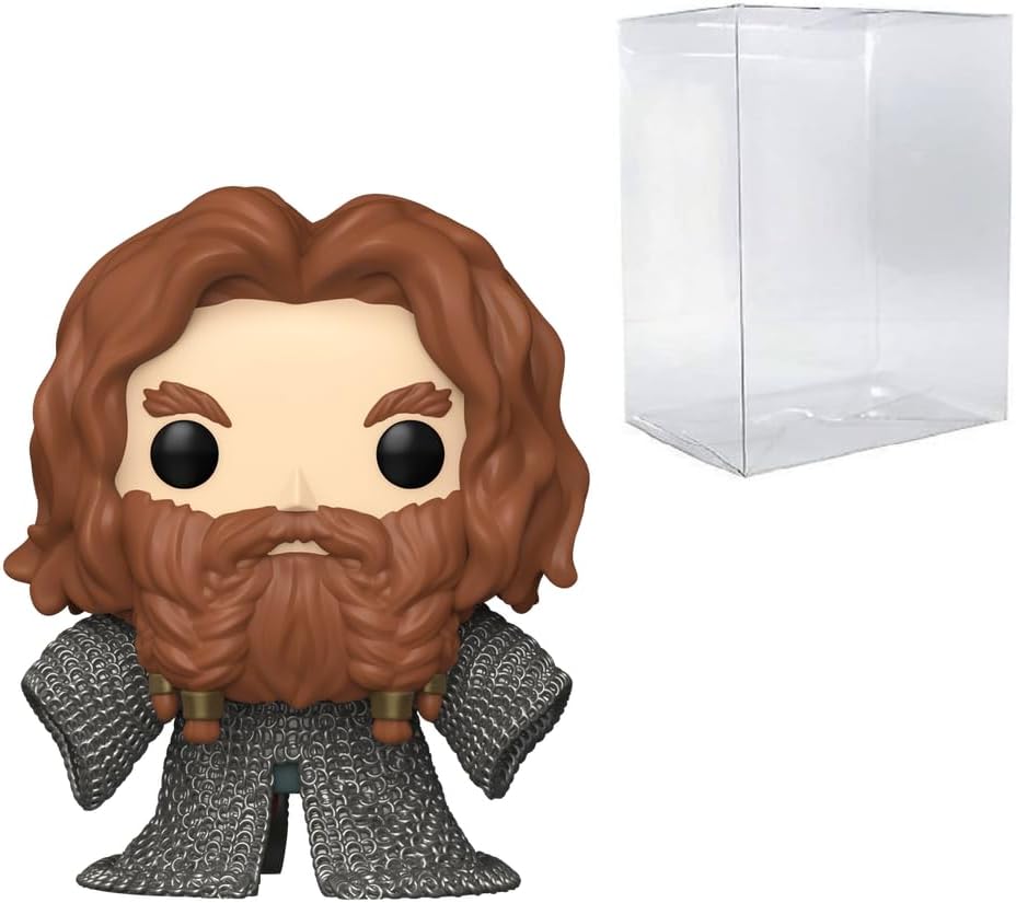 POP! Lord of The Rings - Gimli (Chainmail Armor) Exclusive #1833 Bundled with Compatible Box Protector Case