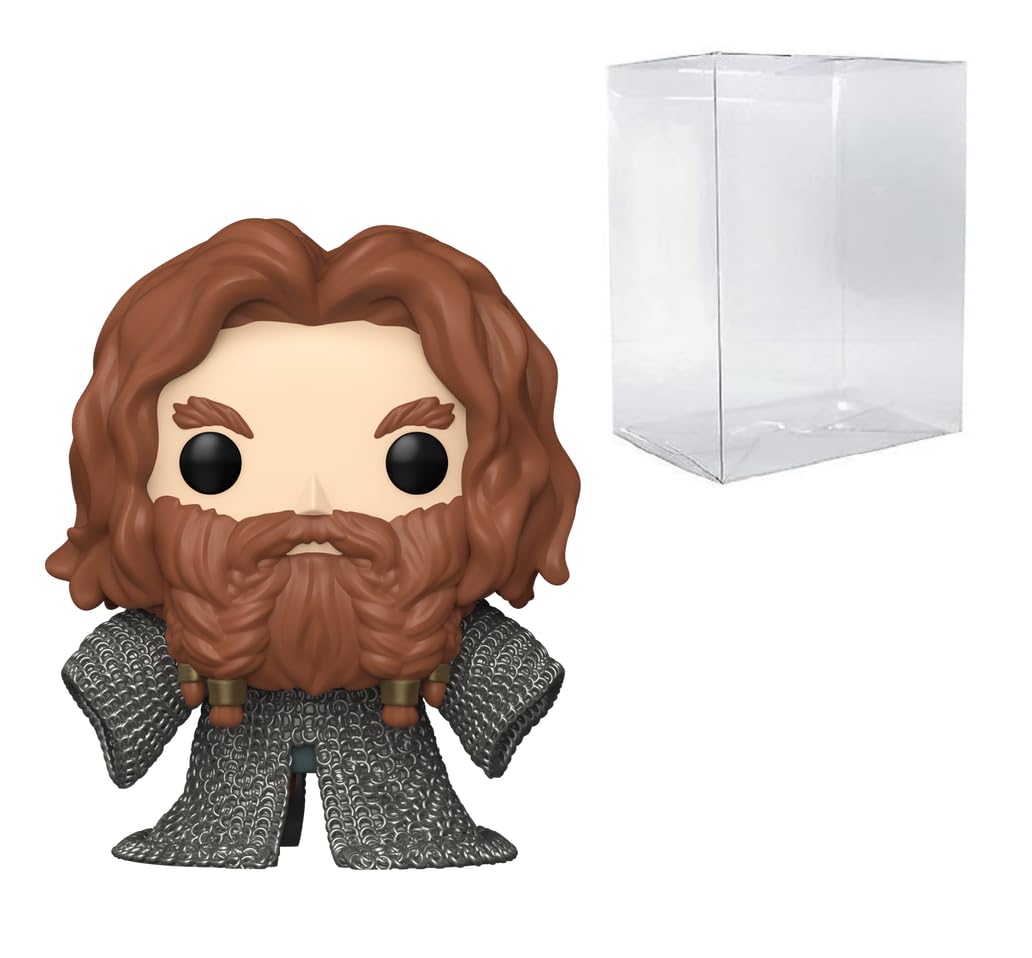 POP! Lord of The Rings - Gimli (Chainmail Armor) Exclusive #1833 Bundled with Compatible Box Protector Case
