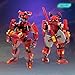 MyBuild Sci-Fi Rita 5028 – Red Armor Mech with Battle Axe | Collectible Robot Building Set | Ages 14+