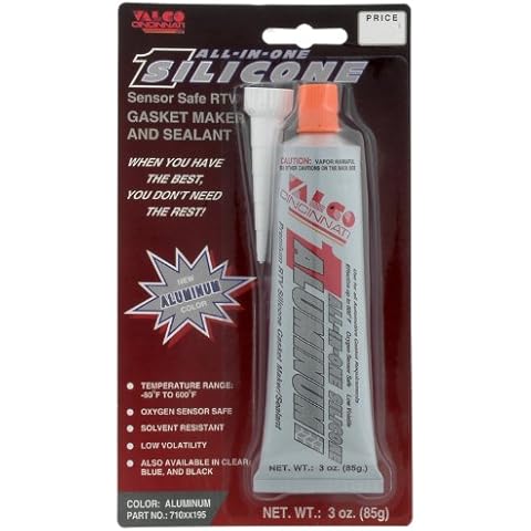 Valco Cincinnati 71195 All-in-One Aluminum Silicone with Nozzle - 3 oz. Tube Cover