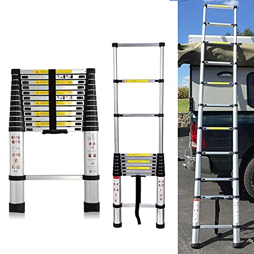 Autofu TELESCOPING LADDER-10.5FT-0330 10.5Ft/3.2M Telescoping Ladder Extension Portable Telescopic Ladder cover