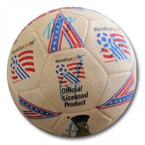 Amazon.com: 1994 World Cup USA Team Signed Autographed Soccer Ball
