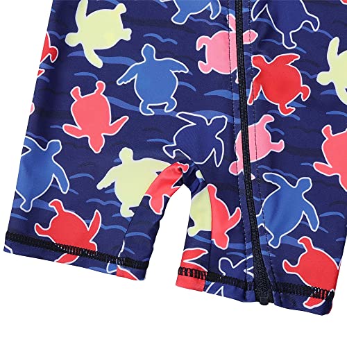 Image of XFGIRLS Baby Boys Swimsuit Toddler Sunsuit UPF 50+ Sun Protection One Piece Beach