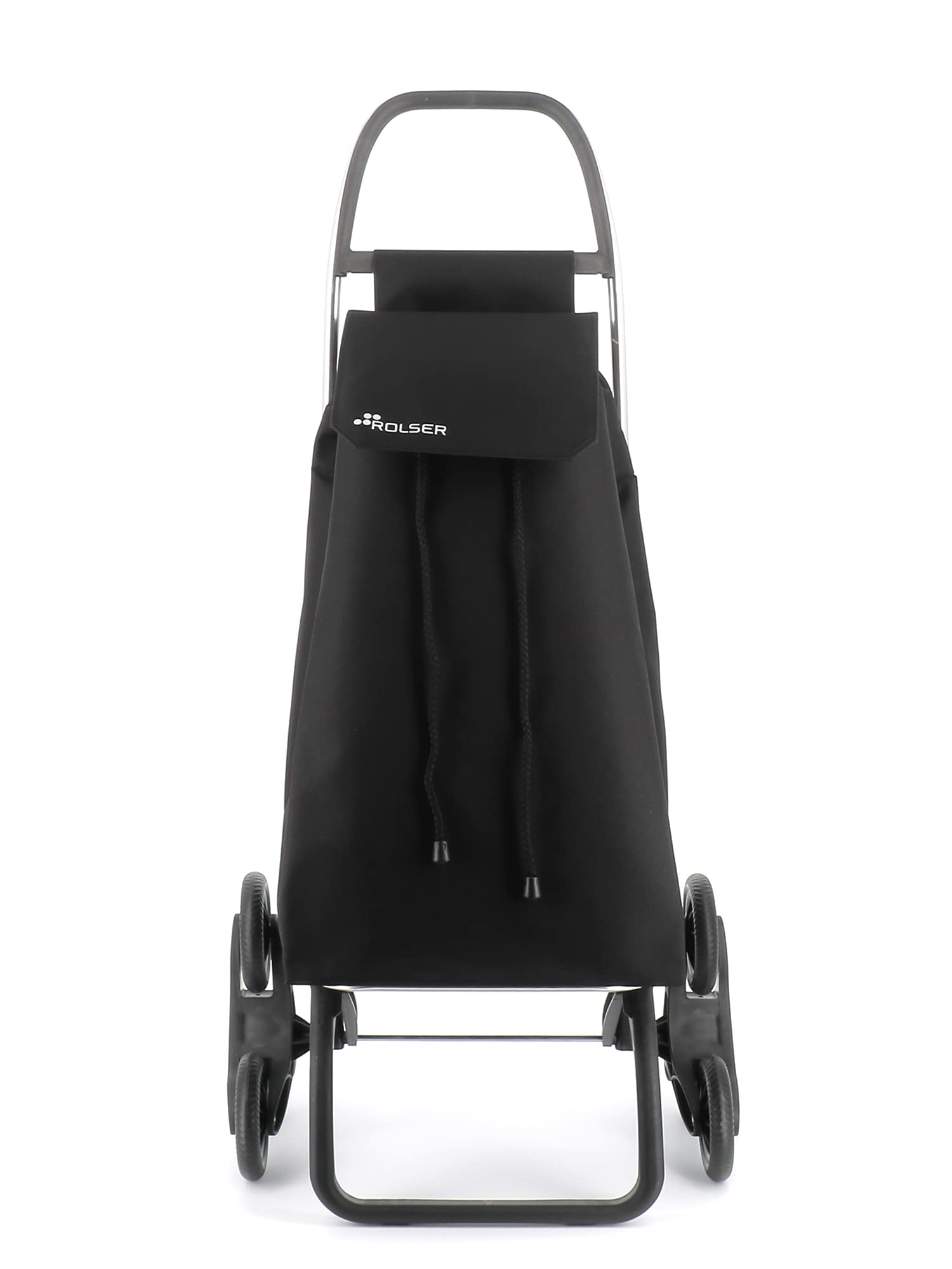 Carrello Portaspesa Rolser Saquet LN 6 ruote Montascale - Nero