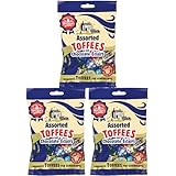 Walkers' Nonsuch Assorted English Toffees & Chocolate Éclairs – British Candy Mix with English Creamy Toffee, Milk & Dark Chocolate Covered, Banana Split & Eclairs – 5.29 Oz (Pack of 3)