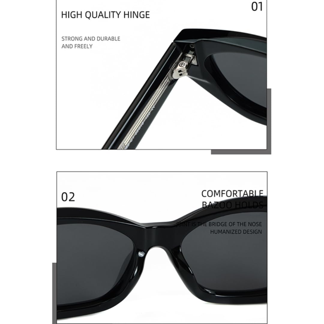 Occhiali da sole Cat Eye da donna Tr90 alla moda da uomo Uv400
