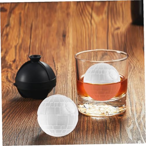 Molde de silicona para bolas de hielo 2 piezas 6cm miniatura 4