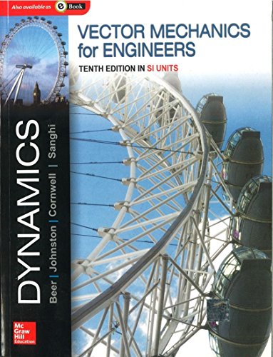 Vector Mechanics for Engineers Dynamics 1259029646 Book Cover