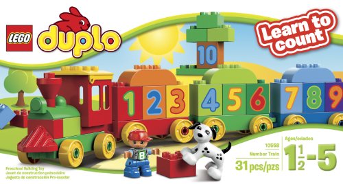 lego duplo number train