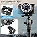 SIRUI Camera Tripod Ball Head, 10KG/22.05lbs Loading Capacity, 360°Panning Base, Aluminum Build Quality, Safety Lock, Universal Mounting Plate for Easy Attachment (BG-40 Ball Head)