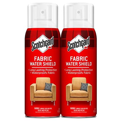 Scotchgard Fabric Water Shield, Water Repellent Spray for Spring and Summer Clothing and Household Upholstery Items, Long-Lasting Protection for Seasonal Fabric, Two 10 Oz Cans (Pack of 2) Cover