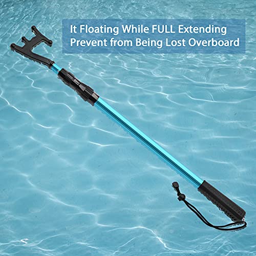 image for SAN LIKE Telescopic Boat Hook, Aluminum Lightweight Durable Push Pole 