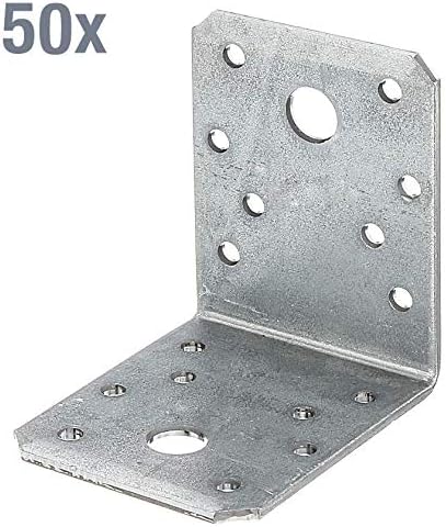 Angle Connector 70 x 70 x 55 mm / 50 STK. Oberflaeche: sendzimirverzinkt - Image 3