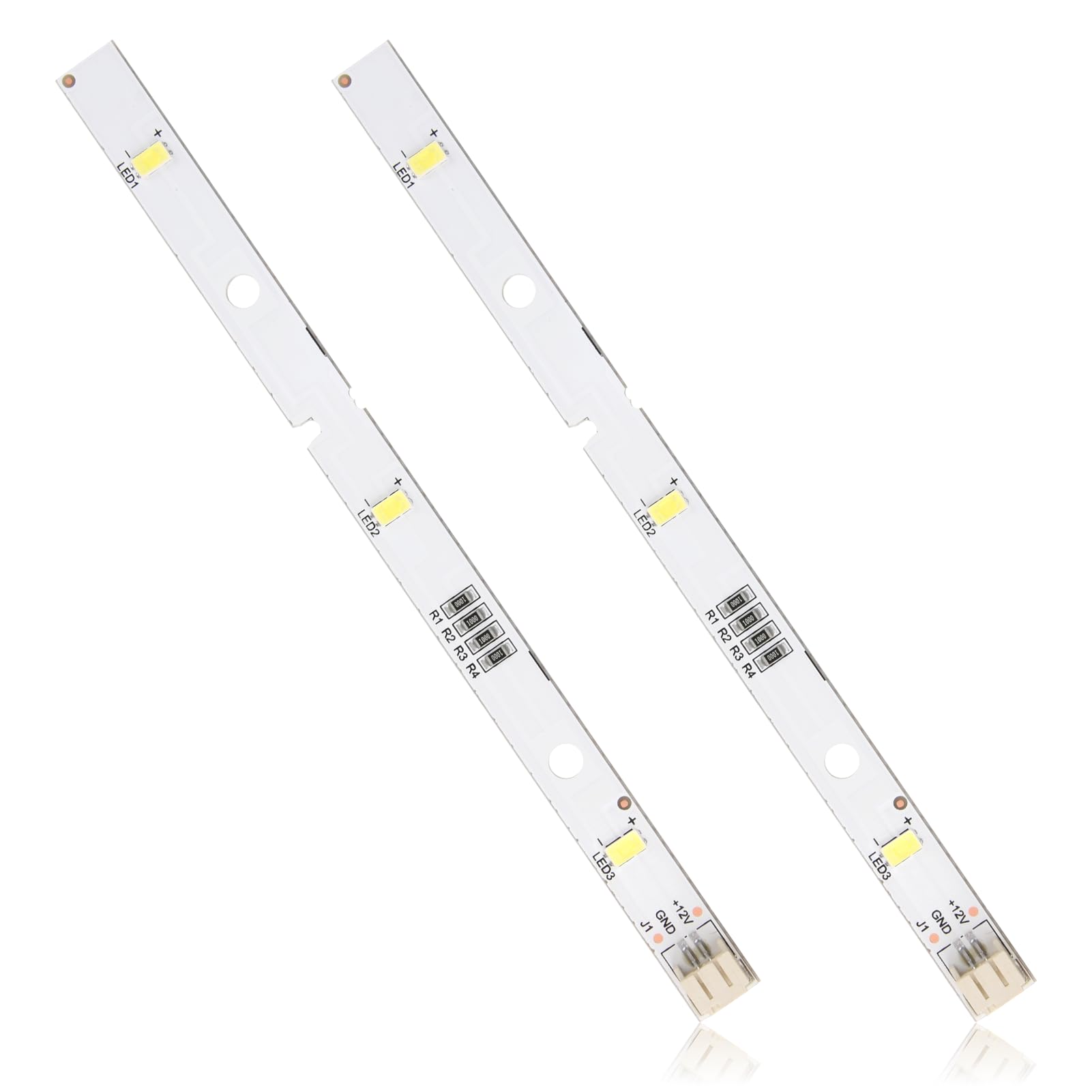 LED Strip Light for RONGSHENG/HISENSE Refrigerator LED Fridge Light Bar E349766 MDDZ-162A 1629348 1529227 DC12V 2W Compatible with Kenwood Fridge KIFF5017 KIFF5020 KIFF7017 KIFF7020 KSBNDIX18