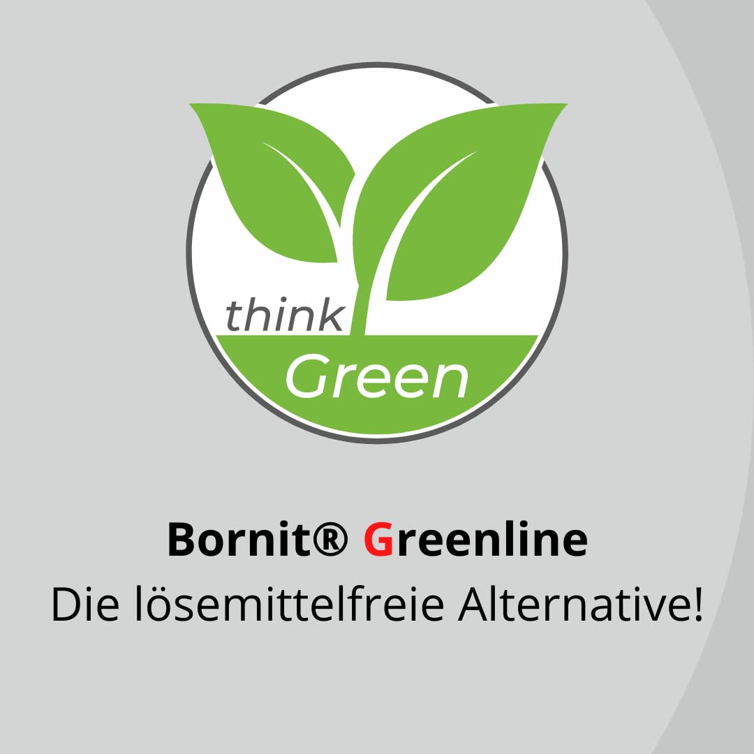 BORNIT Reparaturmörtel RE 30, 18 kg, für Straßenbau, Asphalt & Beton | Bitumen, schnellhärtend zur effektiven Reparatur, kalteinbaufähig