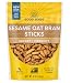 Good Sense Savory Snacks, Sesame Oat Bran Sticks, 5-Ounce Bags (Pack of 12)