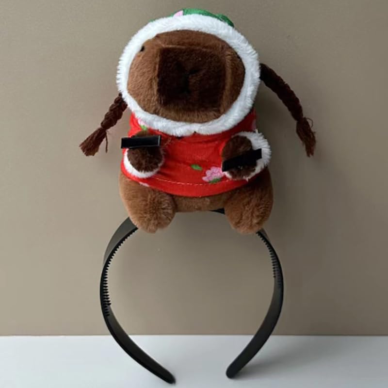 SLXLYH Plüsch-Stirnband Mit Quallen-Motiv - Cartoon Haarreif Für Partys, Cosplay & Geburtstage