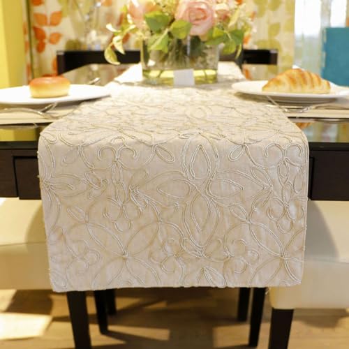 Runner de table en coton pour repas de fête et mariages bohèmes