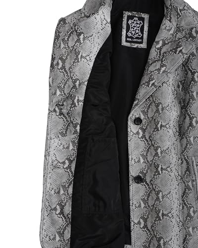 Image of Blingsoul Womens Real Leather Jacket - Asymmetrical Leather Jackets for Women