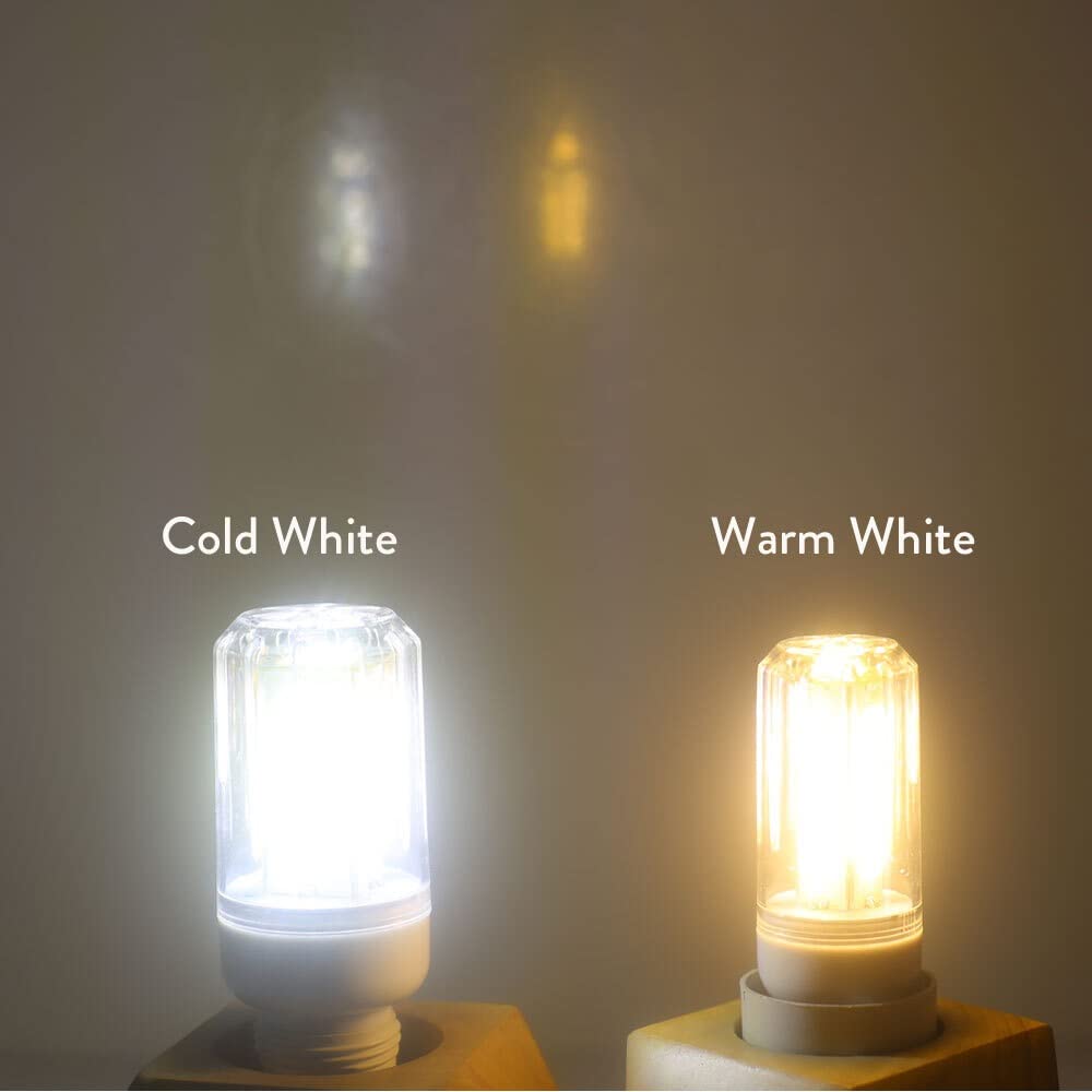Luci, Confezione da 10, Lampadina LED COB a Mais AC85-265V E14/E12/B22/E26/E27, Lampadina LED per Illuminazione Domestica, lampadine per Uso Domestico