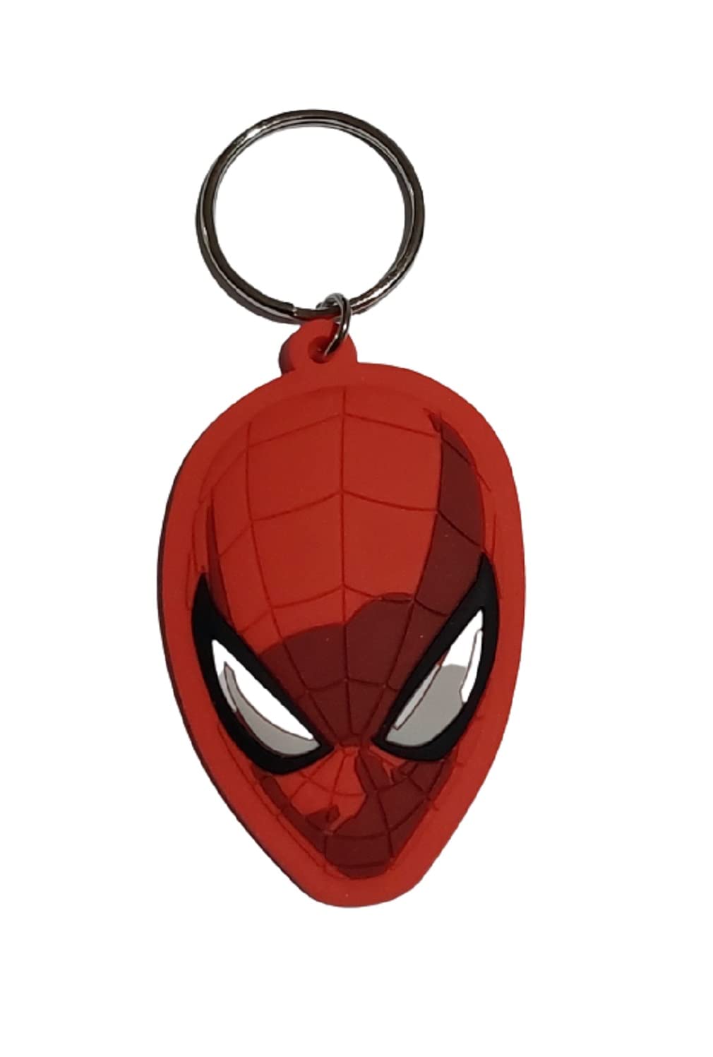 Marvel Spiderman Rubber Keychain - N/A - One Size