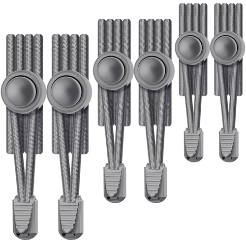 Image of UpUGo Elastic Shoe Laces, No Tie Shoe Laces Tieless for Kids, Adults, Elderly, One Size Fit All