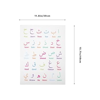 アラビア語　壁掛け Amazon.co.jp: Frcolor アラビア語 数字 ポスター、 2枚 壁