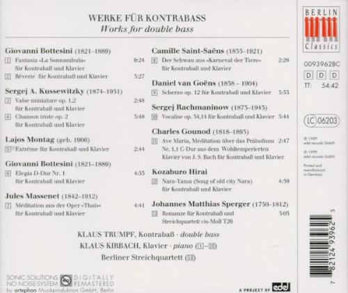 Vista 2 de Works for Double Bass