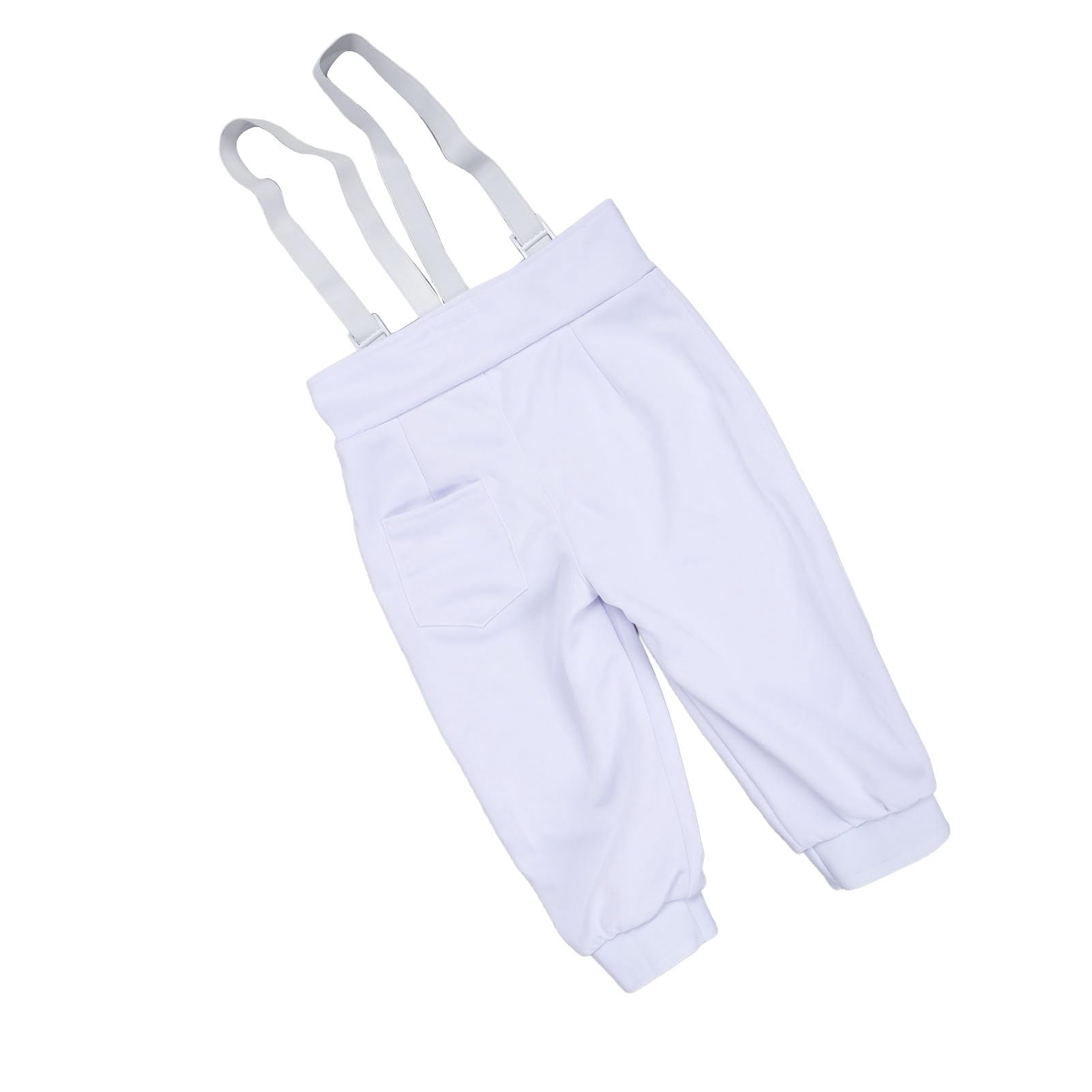 Alomejor Fechthose, Stichsicherer Stoff, Verstellbare, Verdickte Hose für Florett-Degen-Säbel-Training, Jugend-Sportuniform (44)