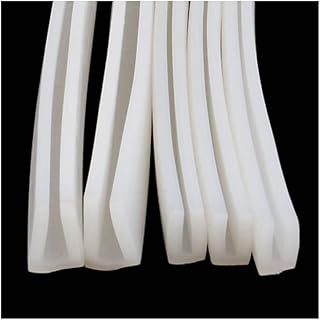 JEEIJ 1/2/3Meters Silicone Rubber U Channel Sealing Strip Edge Trim Glazing Weatherstrip Edge Guard High-Temperature, 1PCS (Color : 3x6x10mm, Length : 3 Meters)