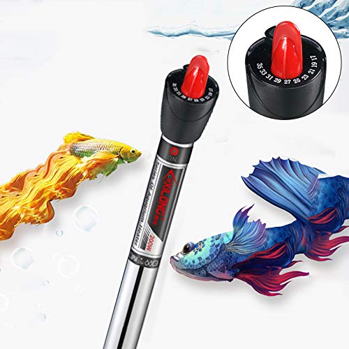 20-500 W Chauffage à eau pour aquarium Thermostat submersible pour aquarium – 100 W
